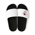 KOMANOSUKEの黒猫×月(桜ver.) Sandals