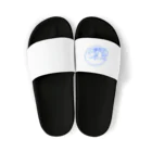 くものいとの丸まって眠る猫 Sandals