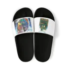 AkironBoy's_Shopのサボテンとサウナの融合 (Fusion of cactns and Sauna) Sandals