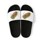 脂身通信Ｚの大粒納豆ドッグ Sandals