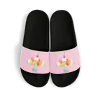 のぐちさきのプリンアラモード(pink) Sandals