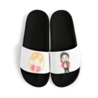 中村ひでゆきの高齢者漫談ch 公式グッズのロゴサンダル Sandals