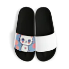 A31eの狛猫のミケ「はーとびーと」 Sandals