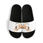 muzuneeのshibaholmes 柴犬ホームズ2 Sandals