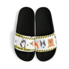 BarkingBeatsのBeware: Dog Lover Zone Sandals