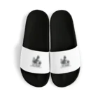  cat Holmesのdaily life at home Sandals
