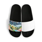 kageblogの日本の伝統と美しさを象徴するモザイクアート Sandals