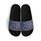 Musashi和柄Shop 【Japanese pattern】の夜桜サンダル Sandals