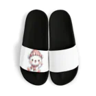 ankoro_mochiのニット帽をかぶったシロクマ Sandals