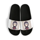 d-design-labのかわいい忍者のイラストグッズ Sandals