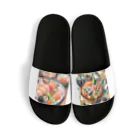 happiness_shopの美しい寿司の絵画 Sandals