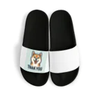keikei5の魅力的な柴犬 Sandals