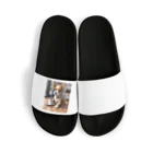 8-Bit Oasisのcoffee dog Sandals