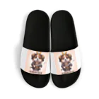 jumping坊主の侍犬 Sandals