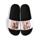 Y m @Y's shopの猫とマカロン Sandals