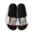 pompomダンスの小犬のぽちくん！ Sandals