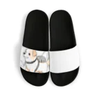 ganeshaのかわいい犬のバックグラウン Sandals