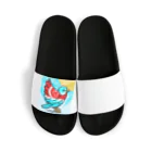 bugisショップの煌めくトロピカルバード🐦️ Sandals