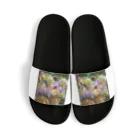 AQUAMETAVERSEの華やかな花が入った花かご　なでしこ1478 Sandals