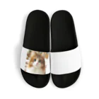 猫　ねこグッズギャラリーのミケにゃん Sandals