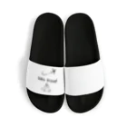 bien_travelの【bien旅行】モノクロ・応援グッズ Sandals