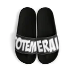 とてもえらい本店のTOTEMO ERAI ぶらっく Sandals