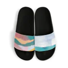 クボタノブエの青波赤波サンダル Sandals