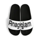 Anaglam のAnaglam ロゴ フラットサンダル サンダル