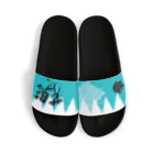 伝統色と家紋のいろは OFFICIAL STOREの【家紋】芹沢鴨 Sandals