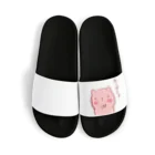 EKOの部屋のピンククマ Sandals