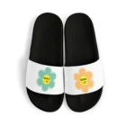 Bepppin3Companyのレトロフラワー★グリーン Sandals