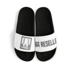 NOT RESELLER by NC2 ch.のNOT RESELLER LOGO ver. サンダル