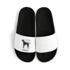 Black Labradors MatterのLAB LOV Sandals