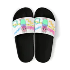 tottoのDokiっとキャット(ピンク)  Sandals