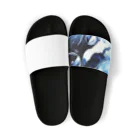 電気羊研究所science&GAMEのfloating noir Sandals