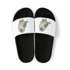 Cody the LovebirdのChubby Bird　ウロコインコ　ターコイズシナモン Sandals