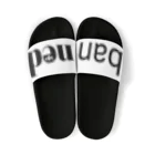 bannedのbanned ロゴサンダル Sandals