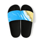 ふらぺちいのの砂浜と海 Sandals