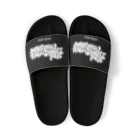 Bad Time,Don't ContinueのBTDC(logo) Sandals