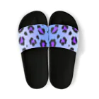 ЯMMRのBlue leopard Sandals