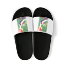 YS VINTAGE WORKSのドイツ国鉄 DB レディー２　日傘 Sandals