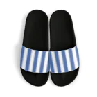 Green__teaの青の縞々 Sandals