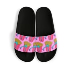 Mieko_Kawasakiの誘惑のフライドポテト🍟　ピンクAO / FRENCH FRIES GULTY PLEASURE Sandals