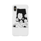 MASCOT STOREのサンダルとイバラ(モノクロ)/足元シリーズ Smartphone Case