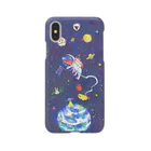 すしずの宇宙のエビちゃんスマートフォンケース Smartphone Case