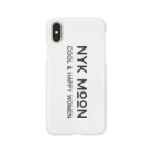 NYK MOON.factoryのNYK MOON logo スマホケース