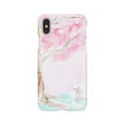 izumimimimimimiの桜の木の下で猫 Smartphone Case