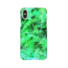 MoneyのTriangleRandom (Green) スマホケース