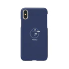 Mumbai Factoryのラドゥ坊やスマホケース（ネイビー） Smartphone Case