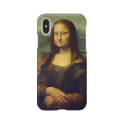 SONOTENI-ARTの018-001　レオナルド・ダ・ヴィンチ　『モナ・リザ』　スマホケース　表側面印刷　iPhone XS/X専用デザイン　SC6 iPhone Smartphone Case